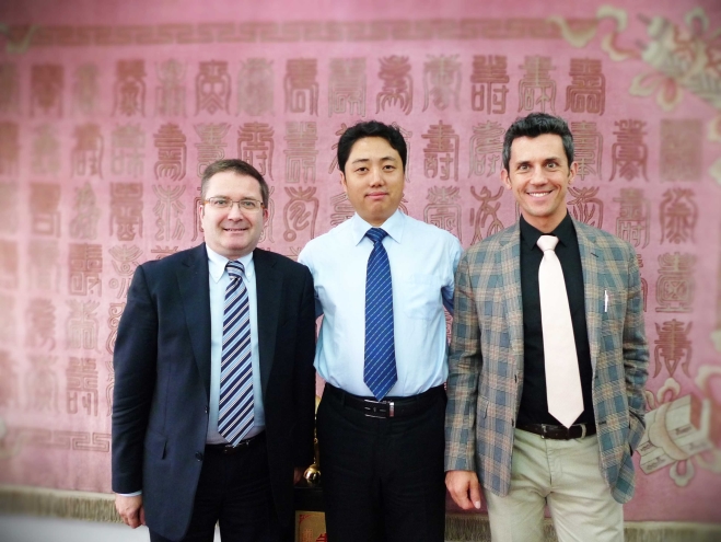 Italy Redax Manufacturer's representatives came to visit.
