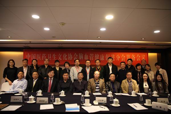 中國醫(yī)藥衛(wèi)生文化協(xié)會腦血管健康促進分會籌備會議
